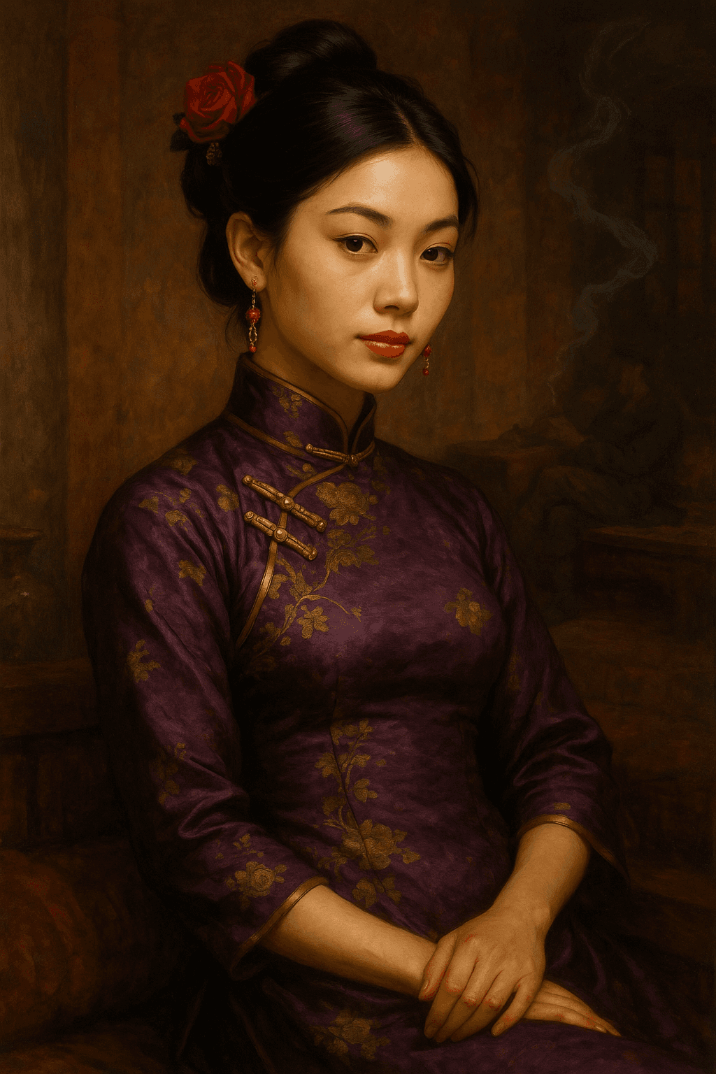 Portrait of Liang Mei-lin